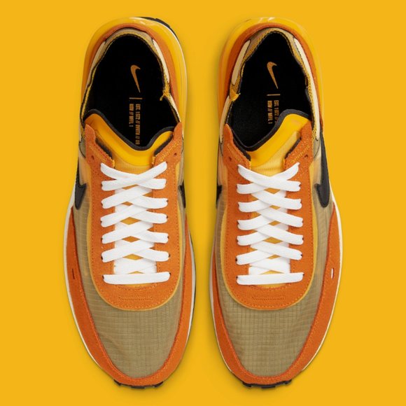 Nike WAFFLE One SE Casual Shoes Sneakers DD8014-700 - Picture 4 of 8